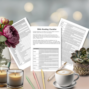 Bible Reading Checklist Product