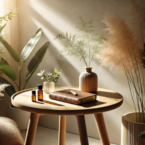 "Grace-filled wellness morning routine with Bible journaling"