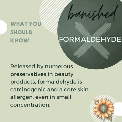Safe ingredient swaps for Formaldehyde