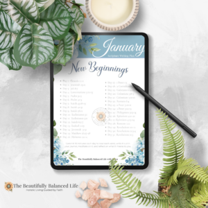 January 2026 Scripture Writing List