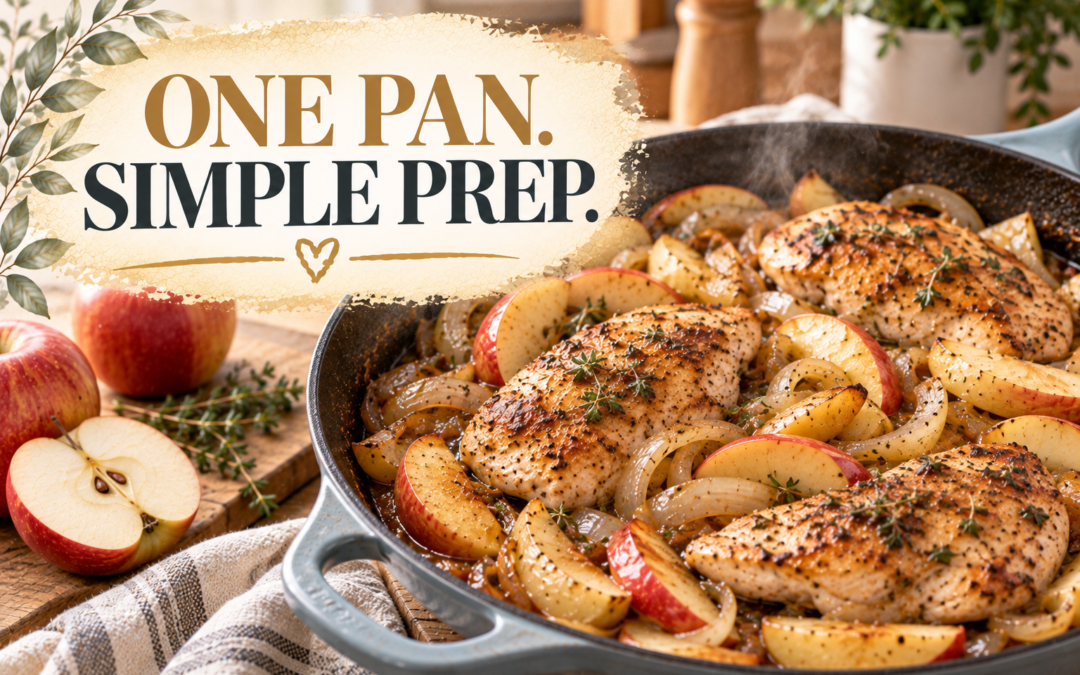 One-Pan Apple Chicken Skillet: Easy 30-Minute Fall Dinner