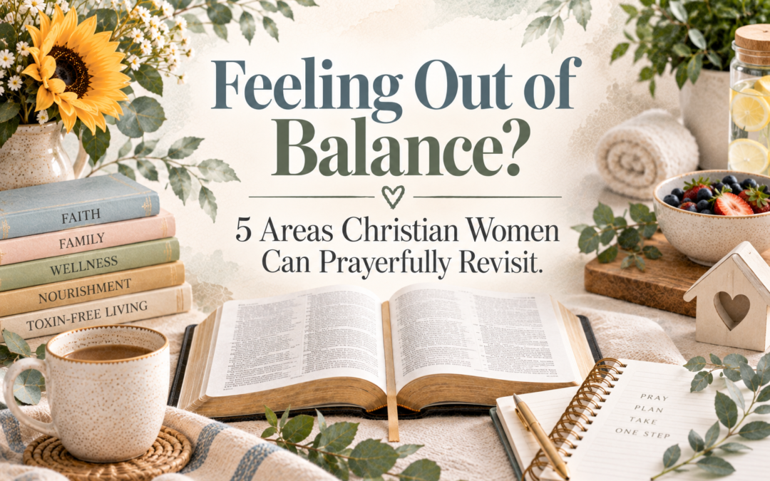 Feeling Out of Balance? 5 Areas Christian Women Can Prayerfully Revisit